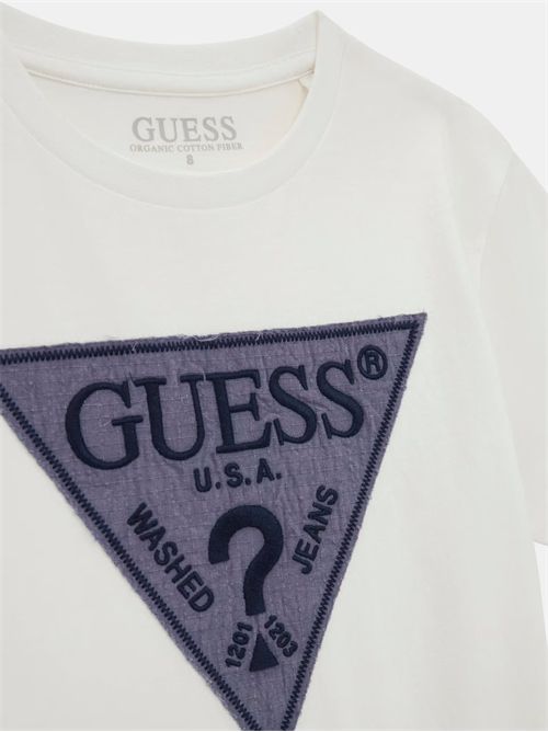 t-shirt boy white GUESS | L5RI14K8HM4/G011